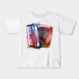 Accordion #accordion #music Kids T-Shirt